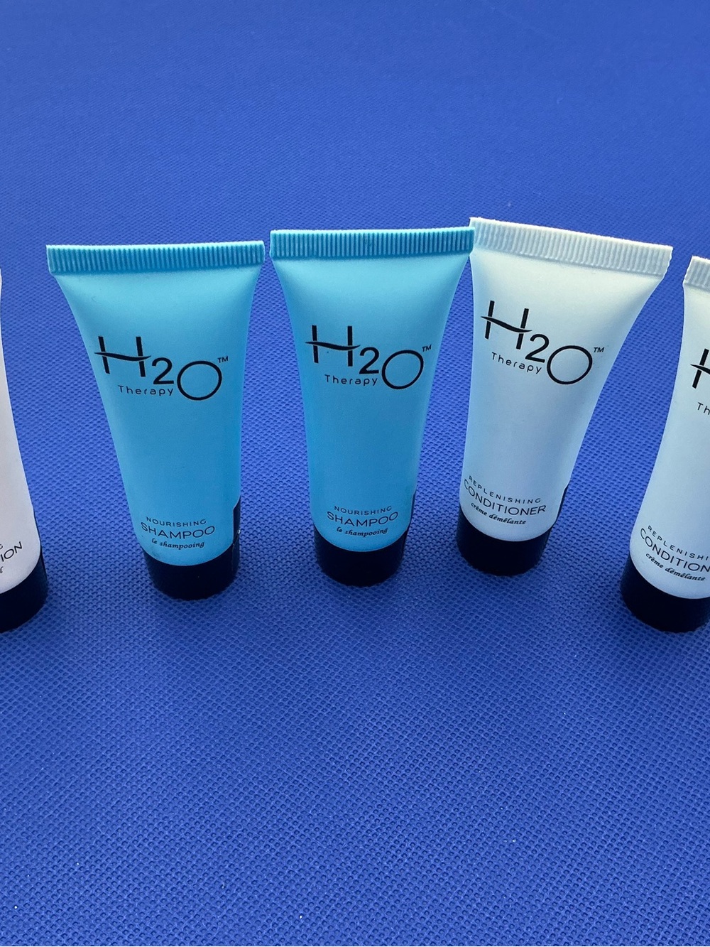 therapy H2O Nourishing Shampoo & Conditioner Tubes in Teal and White
